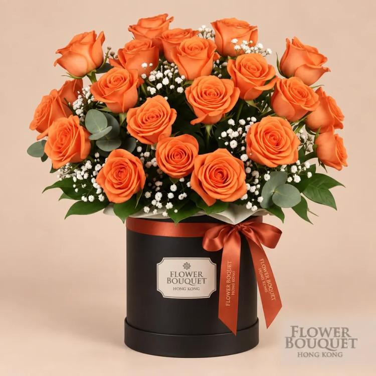 05-orange-roses-black-box