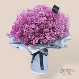 Pink baby's breath extra large bouquet