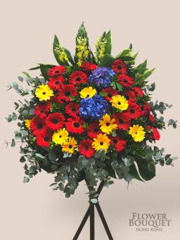 Opening flower basket 15