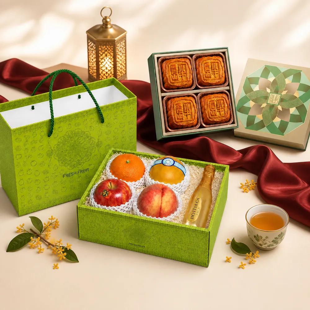 中秋水果特色禮盒 + 半島月餅 - 迷你低糖茶香白蓮蓉月餅 B402 - 點擊查看商品詳情 中秋水果特色禮盒 + 半島月餅 - 迷你低糖茶香白蓮蓉月餅 B402 | 御花店