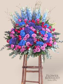 Opening flower basket 1 (reserve one day in advance)