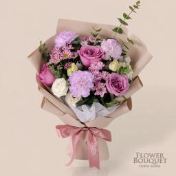 Cute little purple bouquet