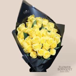 36 yellow rose bouquet (order one day in advance)