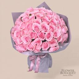 50 / 99 pink rose bouquet