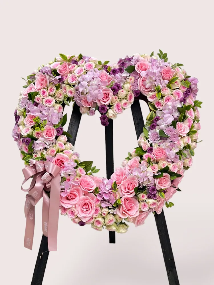 silk flower basket